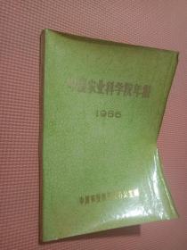 中国农业科学院年报 1986