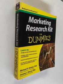 Marketing Research Kit For Dummies傻瓜市场调研工具包【有光盘】