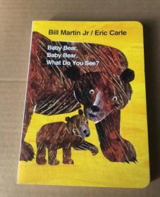 英文原版Baby Bear Baby Bear, What do you See儿童启蒙英语绘本