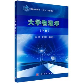 大学物理学-(下册) 黄新民 科学出版社 9787030455260 正版旧书