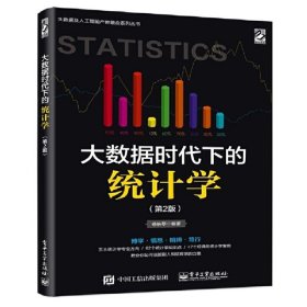 大数据时代下的统计学(第2版第二版) 杨轶莘 电子工业出版社 9787121370878 正版旧书