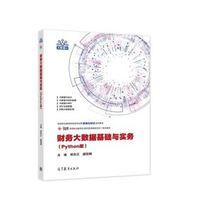 財務大數據基礎與實務(Python版) 楊則文、盛國穗 高等教育出版社 9787040588897 正版舊書