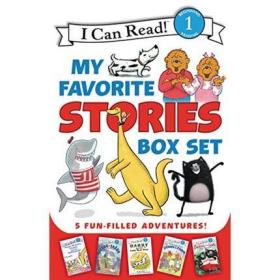 我喜爱的故事5本套装 英文原版 I Can Read 第一阶段 My Favorite Stories Box Set 分级读本