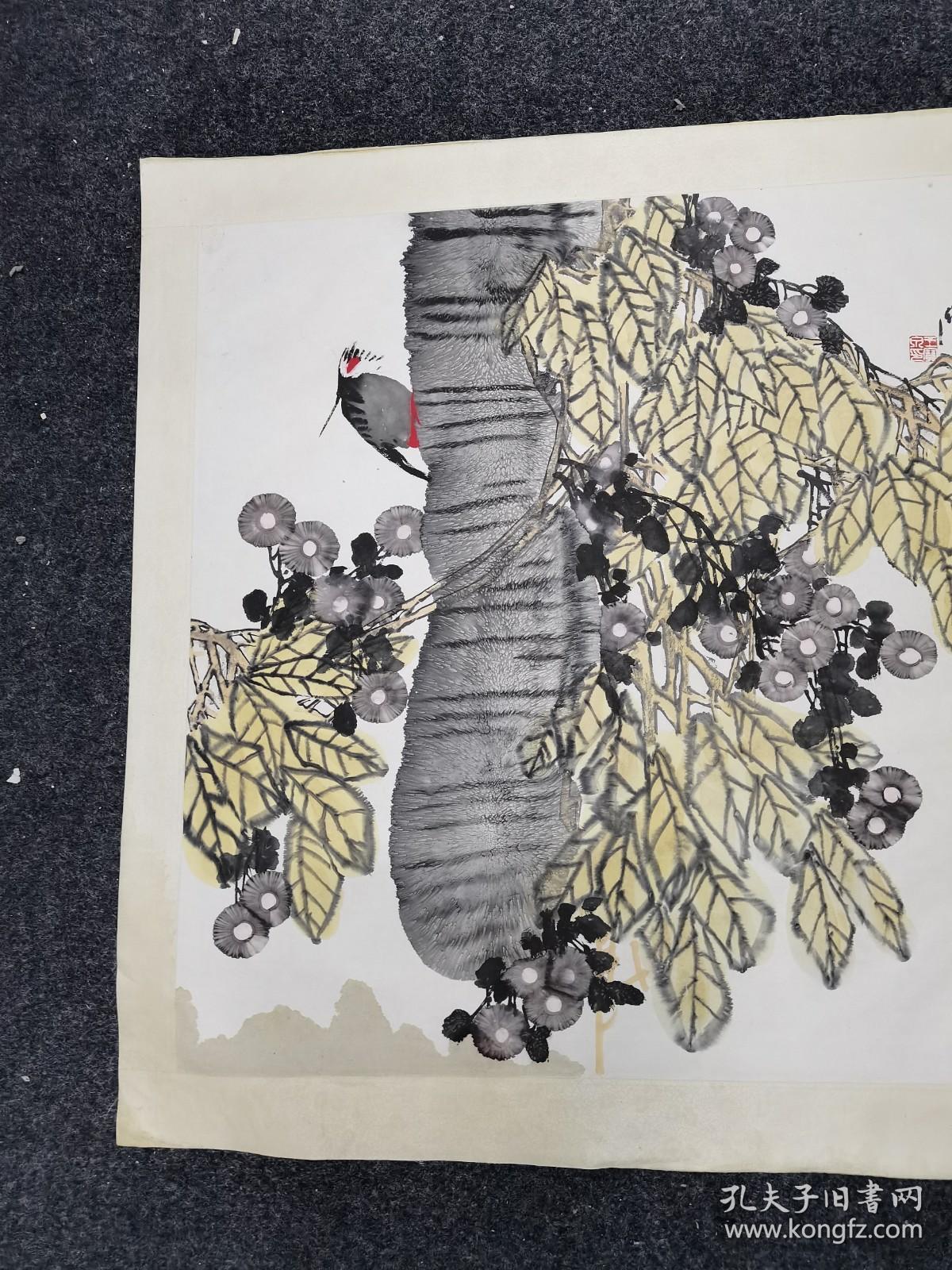 中国美协书协双会员天津著名画家王宝泉4平尺保真