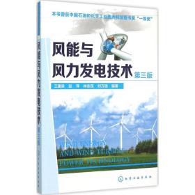【库存书】风能与风力发电技术（D3版）9787122249043王建录化学工业出版社9787122249043
