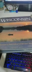 Wisconsin Simply Beautiful by Darryl R. Beers and R. J. Miller 英文原版精装 摄影