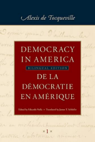 【BOOK LOVERS专享435元】Democracy in America: Bilingual Edition In Four Volumes 论美国的民主 英语和法语双语原版 两卷英语两卷法语四卷合售 海量注释版 超厚大开本 开本16.76 x 20.83 x 23.88 cm