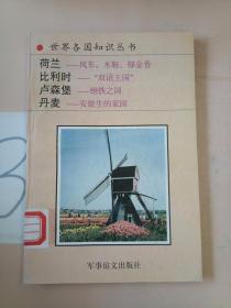 世界各国知识丛书:荷兰——风车.木鞋.郁金香 比利时——“双语王国” 卢森堡——钢铁之国 丹麦——安徒生的家园(以图片为准)。。