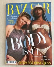 HARPER`S BAZAAR芭莎2021年8月 英国版时尚女士服装英文杂志