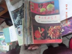 中国花卉盆景 1984 1 1985 11--12 1986 1-12
