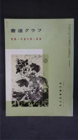 1980年代，日本出版《 石涛的画和书迹 》  1册32页，——书道杂志《書道グラフ》——【检索：书法 书道 碑帖 碑拓 拓片 字帖，珂罗版 ，放大 法帖 ，楷书/ 行书/ 草书,二玄社 ，书迹名品丛刊，原色法帖选】