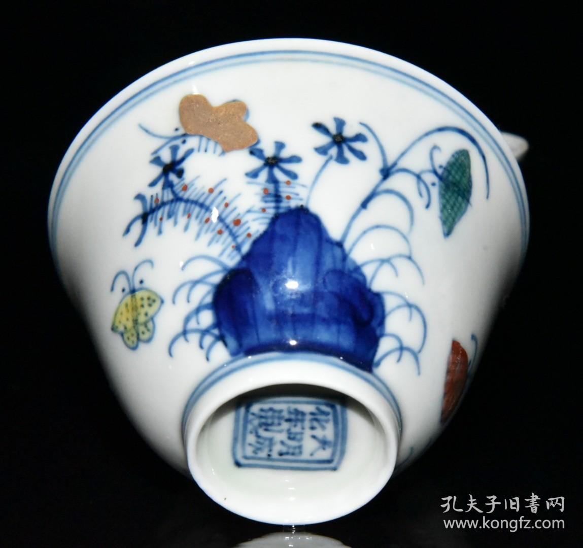 大明成化斗彩三秋杯一套