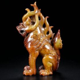 战国汉代和田玉镇墓兽