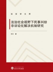 法治社会视野下民事纠纷非诉讼化解决机制研究 9787307240162 农江 武汉大学出版社