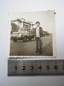老照片【80年代，苏州车站前大货车（汽车）】