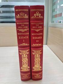 《蒙田随笔》富兰克林系列精装书，25周年纪念版，Franklin Library Montaigne Essays