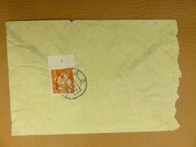 100#1963年福建厦门农林局寄安溪长坑贴普8邮票实寄封