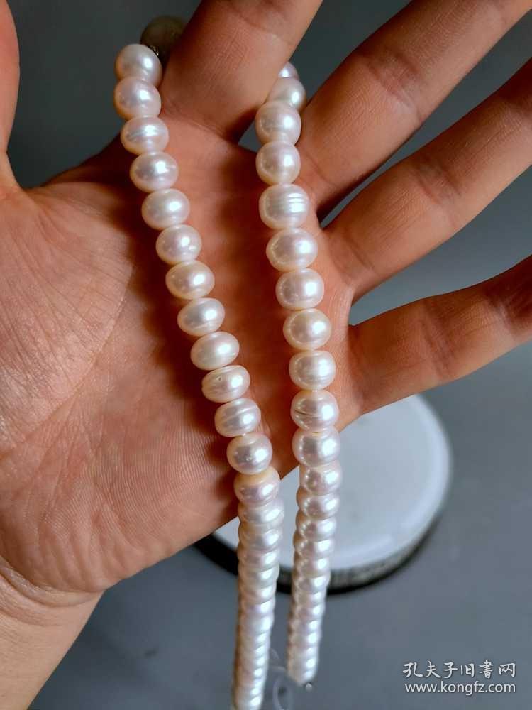 清代天然老珍珠项链