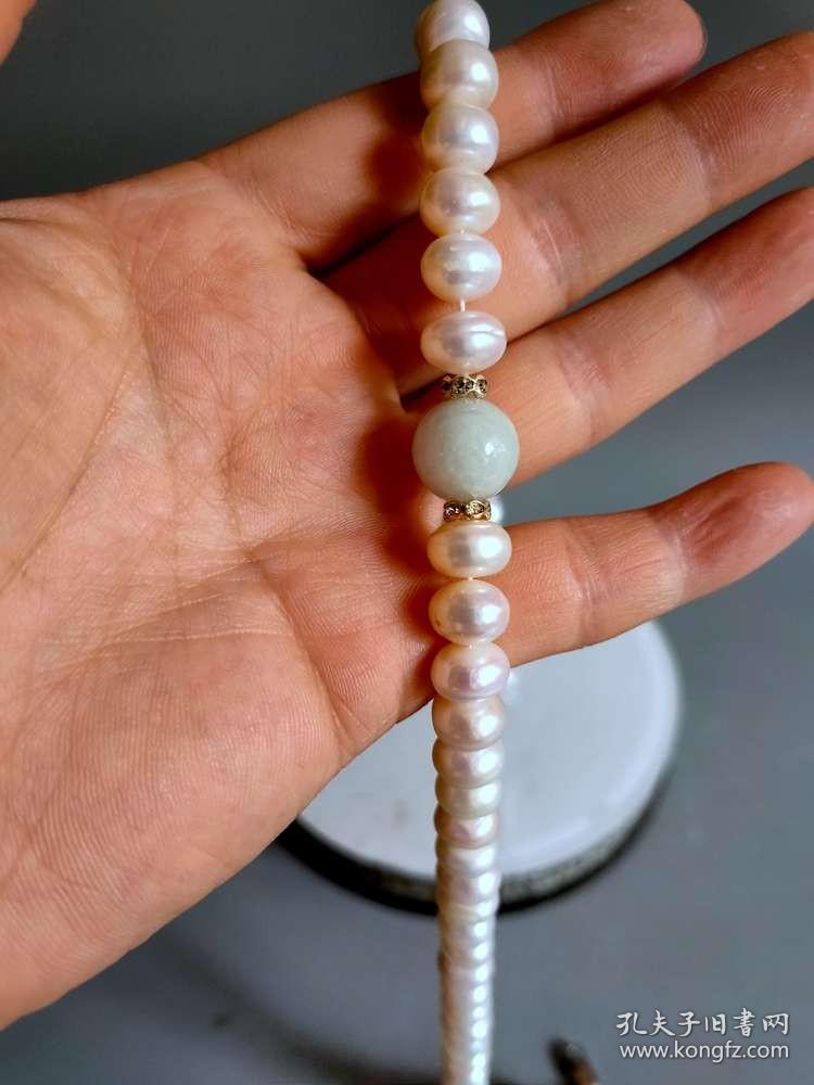 清代天然老珍珠项链