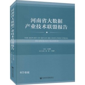 正版现货 河南省大数据产业技术联盟报告