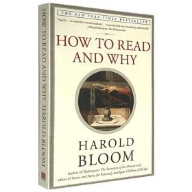 如何读为什么读 How to Read and Why 英美文学导读 英文原版文学诗歌读物 进口书籍