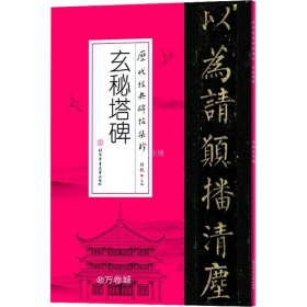 正版现货 历代经典碑帖集珍-玄秘塔碑