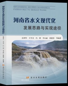 正版现货 河南省水文现代化发展思路与实现途径
