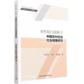 正版现货 乡村振兴战略下中国农村妇女社会保障研究