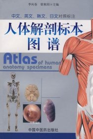 正版现货 人体解剖标本图谱