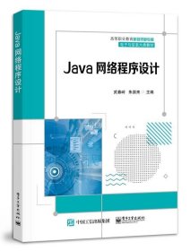 正版现货 Java网络程序设计 武春岭 朱崇来 编 网络书店 图书