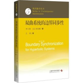 正版现货 双曲系统的边界同步性(现代数学丛书)