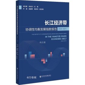 正版现货 长江经济带协调性均衡发展指数报告（2020-2021）