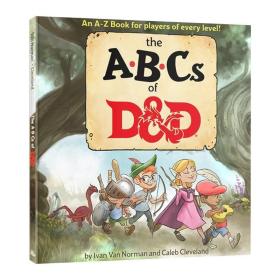 ABCs of D&D Dungeons & Dragons Children's Book 寫給兒童的龍與地下城 字母認知 精裝 英文原版兒童讀物 進口英語書籍