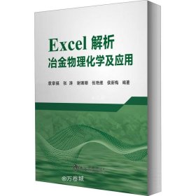正版现货 Excel解析冶金物理化学及应用