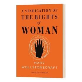 为女权辩护 A Vindication of the Rights of Woman 女性主义经典短篇 沃斯通克拉夫特 英文原版小说 进口文学英语书籍