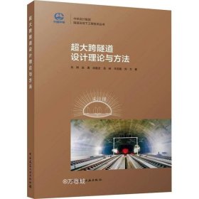 正版现货 超大跨隧道设计理论与方法/中铁设计集团隧道及地下工程技术丛书