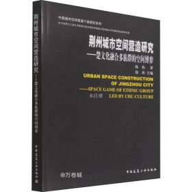 正版现货 荆州城市空间营造研究-楚文化融合多族群的空间博弈