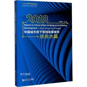 正版现货 2018中国城市地下管线发展报告（供排水篇）/中国城市地下管线蓝皮书