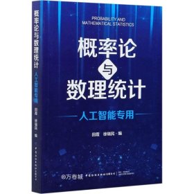 正版现货 概率论与数理统计（人工智能专用）