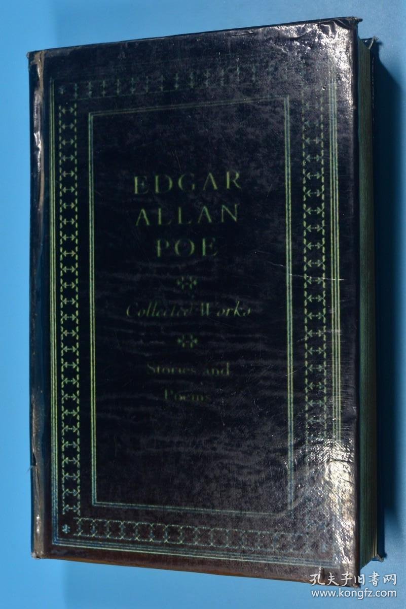 【图】EDGAR ALLAN POE 美国作家埃德加·爱伦·坡 英语原版 16开精装723页书口三面刷金(上下书口有水迹 不影响阅读)重1.2 ...