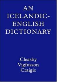 An Icelandic-english Dictionary-冰岛英语词典