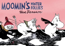 桥梁漫画书：姆明的冬天趣事  Moomin's Winter Follies (PB) (full-colour comic strips)英文原版 进口图书 儿童漫画图画小?