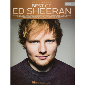 Best of Ed Sheeran for Easy Piano 进口艺术 Ed Sheeran钢琴：更新版