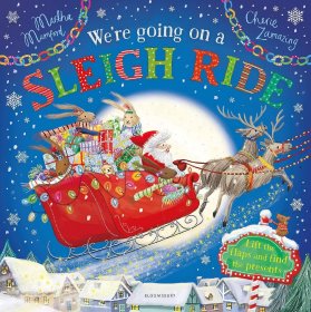 We're Going on a Sleigh Ride 小兔兔一族：坐雪撬 英文原版 儿童故事绘本 4-6岁