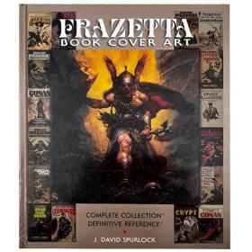 现货原版Frazetta Book Cover Art弗兰克 法拉捷特 书籍封面艺术 精装大开本包邮