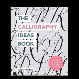The Calligraphy Ideas Book花体字灵感书 字体设计手绘