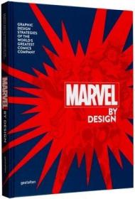 英文原版  漫威设计 Marvel By Design 漫威的平面与品牌设计