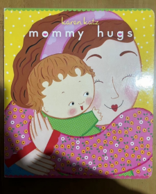 Mommy Hugs媽媽的擁抱 大開本紙板翻翻書 英語啟蒙繪本 英文版