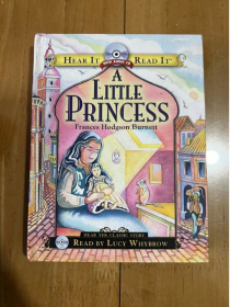 A Little Princess (Hear It Read It) 一个小公主 儿童英语故事绘本阅读 附光盘 精装