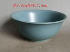 乡下收的明代单色 釉瓷碗